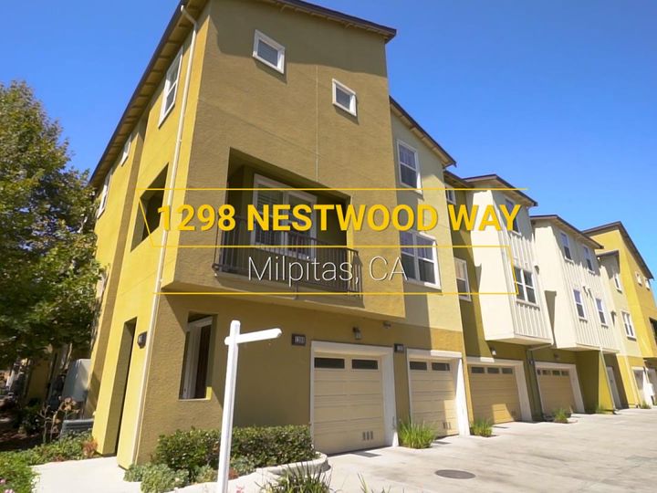 1298 Nestwood Way, Milpitas, CA, 95035 Townhouse. Photo 1 of 5